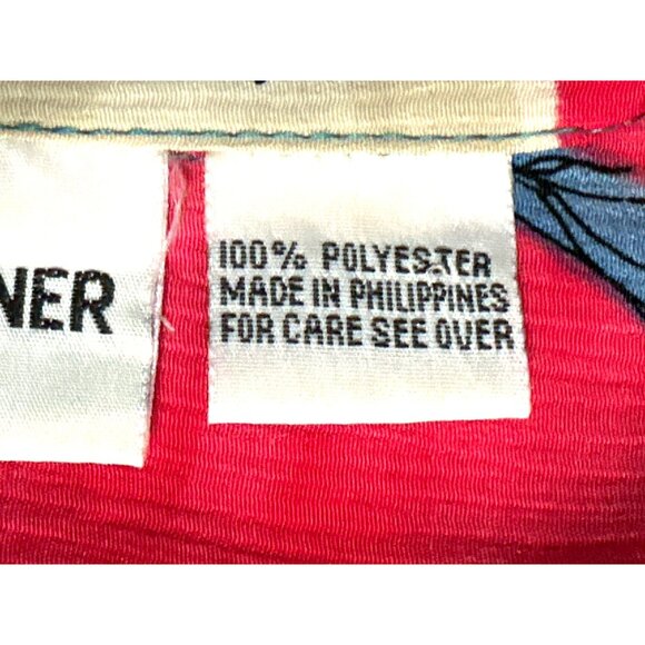 Alfred Dunner 12 Abstract Print Shirt Boldwear Retro Colorblock Artwear Blouse - Picture 10 of 13